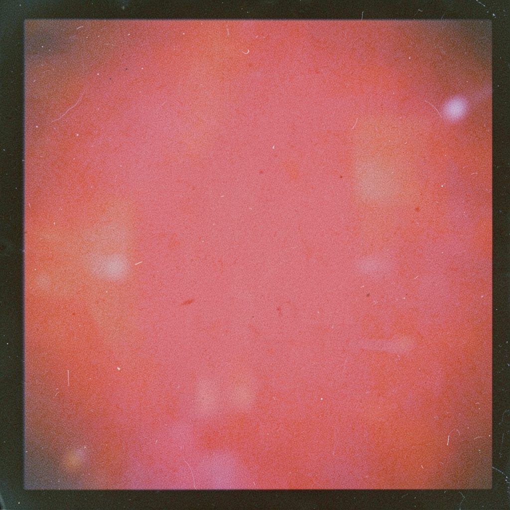 Photographie argentique grainée d’un smartphone posé sur un bureau, ambiance tech et minimaliste, tons neutres